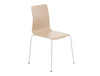 Linar Plus Wooden Chair  Metal Legs Not Linar Lpsjrl Nlb Msilver
