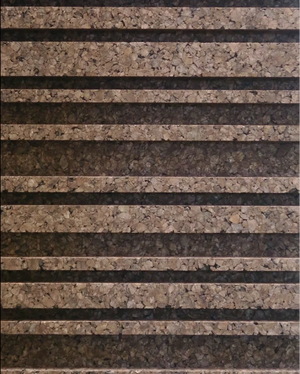 Line 3D Cork Wall Covering