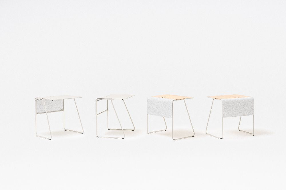 Loop Training Desk with Sled Base 4