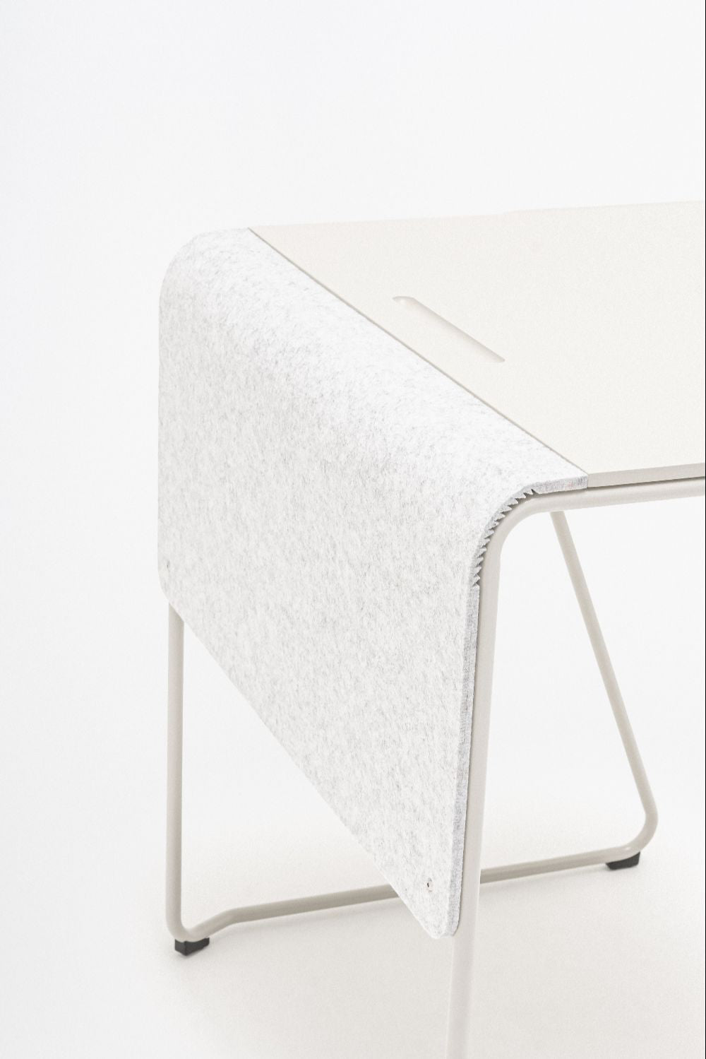 Loop Training Desk with Sled Base Detail 2