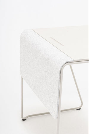 Loop Training Desk with Sled Base Detail 2