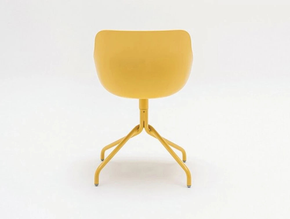 Mdd Baltic Basic Shell Armchair On Four Spoke Base With Castors 6