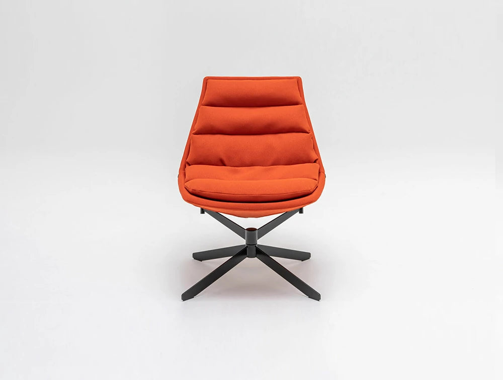 Mdd Fat Frank Lounge Chair On Classic Four Leg Base 4