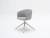 Mdd Grace Chair On Four Spoke Base With Castors 2
