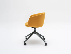 Mdd Grace Chair On Four Spoke Base With Castors 6