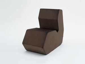 Mdd Shape Fabric Easy Chair 3