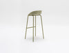 Mdd Team Polypropylene High Stool With Footrest 3