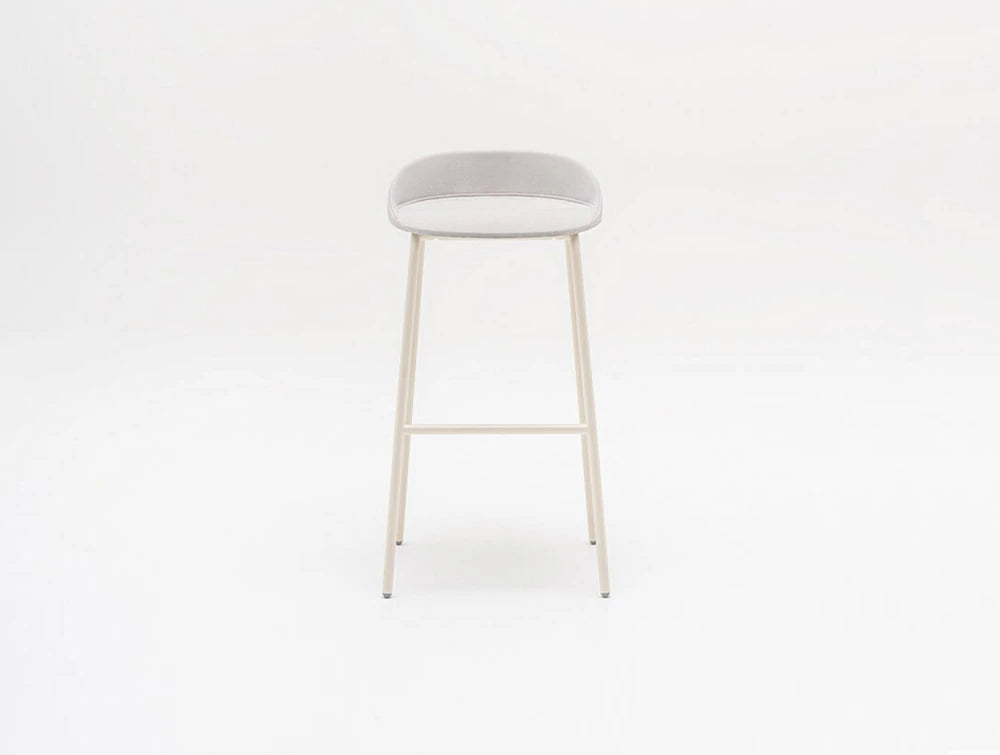 MDD Team Upholstered High Stool with Footrest 3