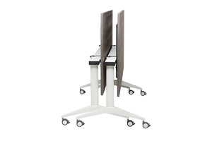 Mara Savio Tilting Rectangular Table On Castors 5