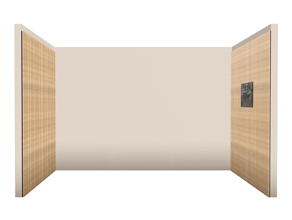 Media Meeting Room With Wooden Slats 2