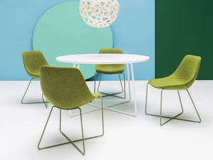 Mishell Office Chair With Castors 5