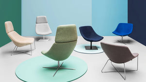 Mishell Office Chair With Castors 6