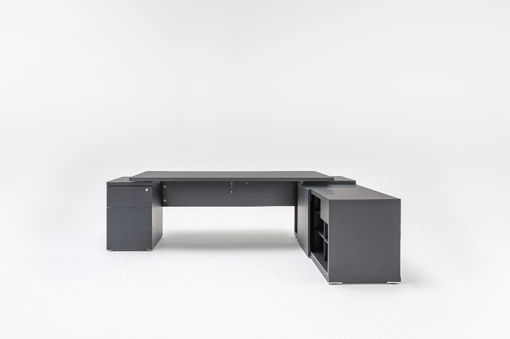 Mito Fenix Wooden Executive Desk with Side Storage 3