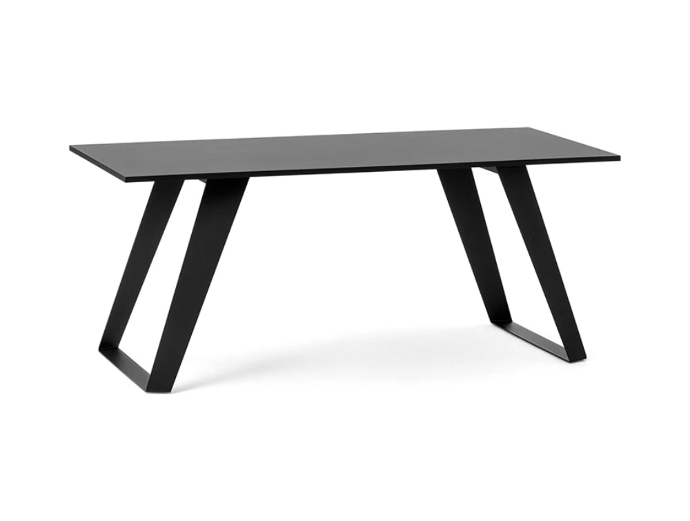 Mara Morgan Rectangular Office Table In Metal Sheet