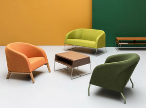 Mula 2 Seater Sofa  Wooden Legs 4