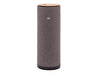 Mutedesign Tower Freestanding Cylinder Acoustic Column With Wireless Phone Charger In Grey