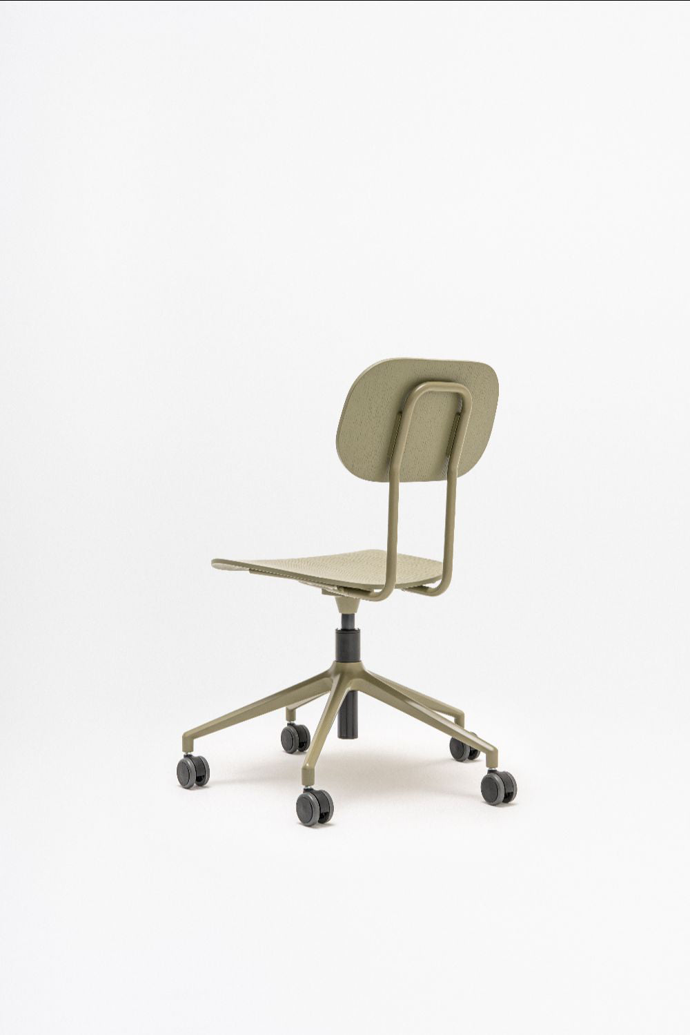 New School Low Back Chair on 5 Star Base with Castors 3