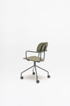 New School Low Back Chair with 4 Star Base on Castors 2