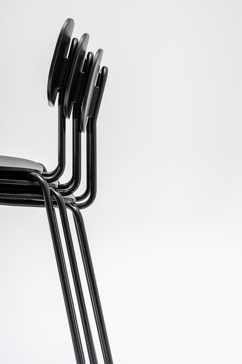 New School Stool with Sled Base Stacked Detail 2