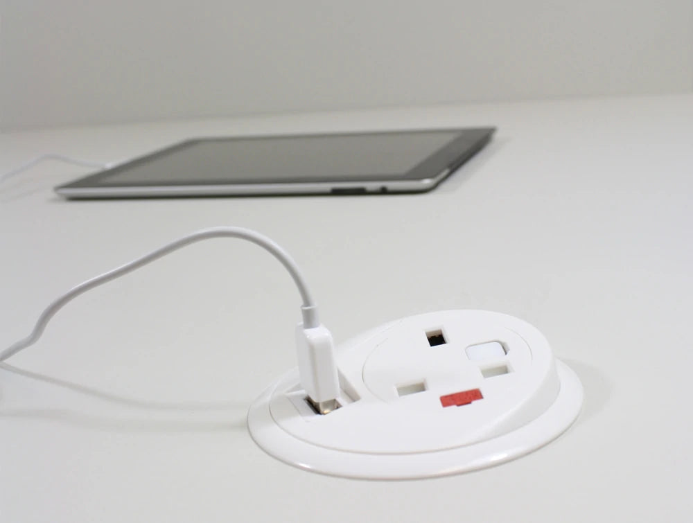 Oe Pixel In Surface Power Module With White Finish For Mobile Devices