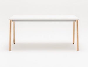 Ogi B Wooden Straight Desk 2