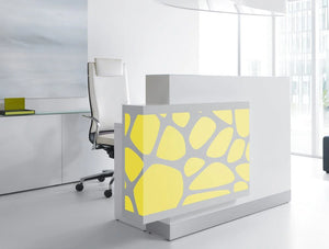 Organic Lights Reception Desk 4