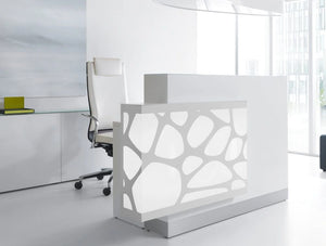 Organic Lights Reception Desk 6