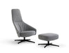 Palo Lounge Armchair with Wooden Legs 10