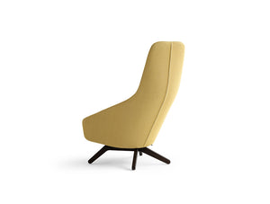 Palo Lounge Armchair with Wooden Legs 3