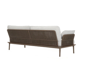 Pedrali Reva Twist Lounge Outdoor Three Seater Sofa 4