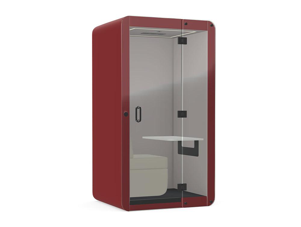 Penelope Small Acoustic Closed Workbooth Pod 1200mm
