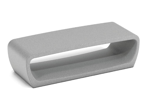 Petrus Rectangular Grey Finish Bench