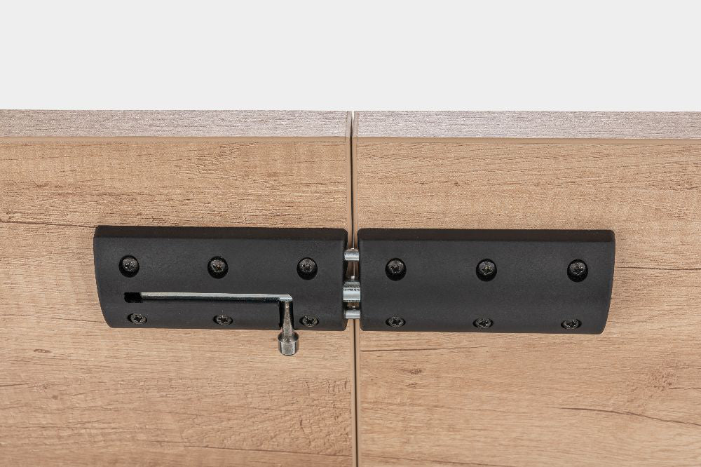 Plica Rectangular Folding Table on Castors Detail