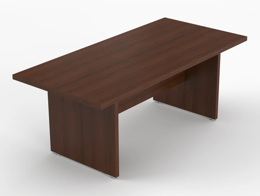 Quando Executive Meeting Table Lowland Walnut Top