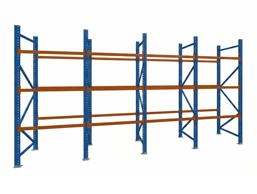 Ragal 4 Bay 3 Level Pallet Racking