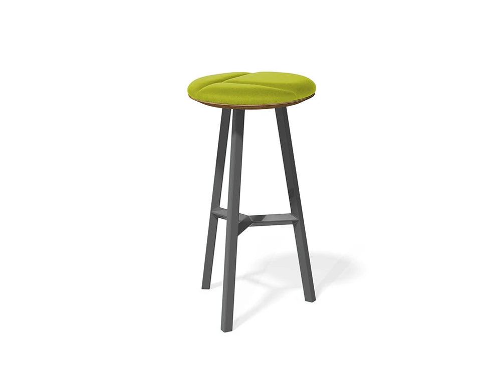 Relic Hotdesking Table Long Round Stool