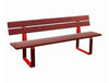 Riga Outdoor Bench with Backrest
