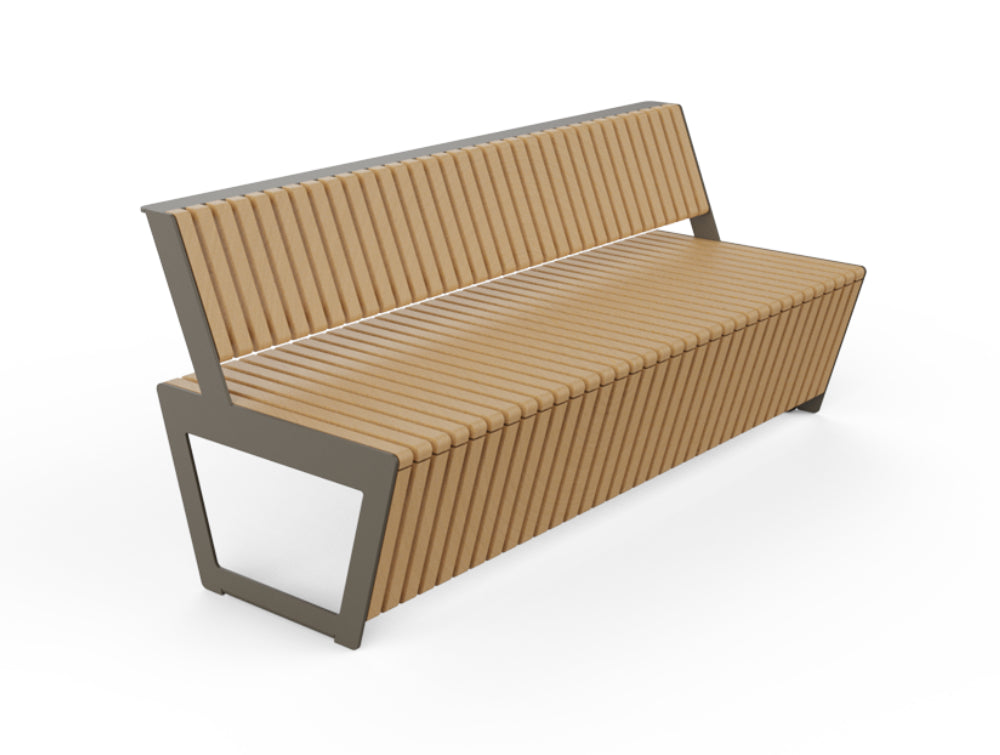 Riga Wooden Outdoor Bench