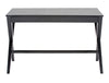 Rosalind Home Office Desk Black Lacquered Oak 2
