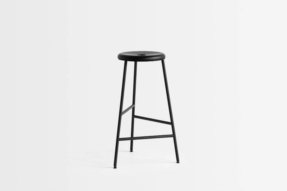Rotor Wooden Bar Stool 4
