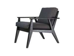 Scandi Upholstered Lounge Armchair