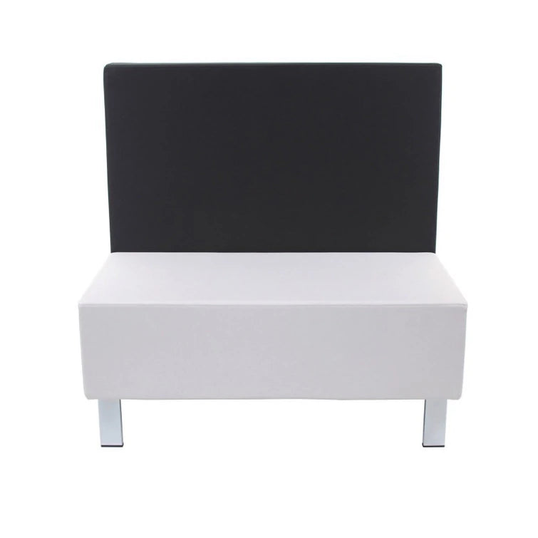 Snake 45 Degree Corner Section With Backrest On Longer Angle 4