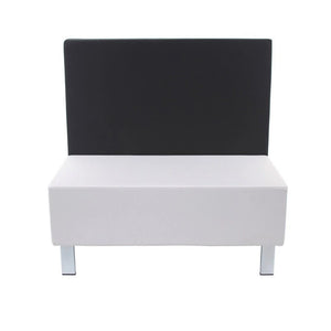 Snake Rectangular Seater With Backrest  1500 Mm Wide 4