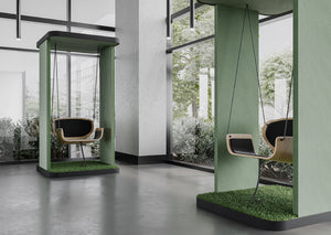 Social Acoustic Single Swing in Reception Setting