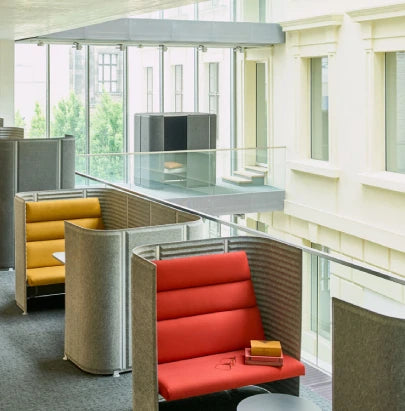 Acoustic Celing Lighting in Meeting Room