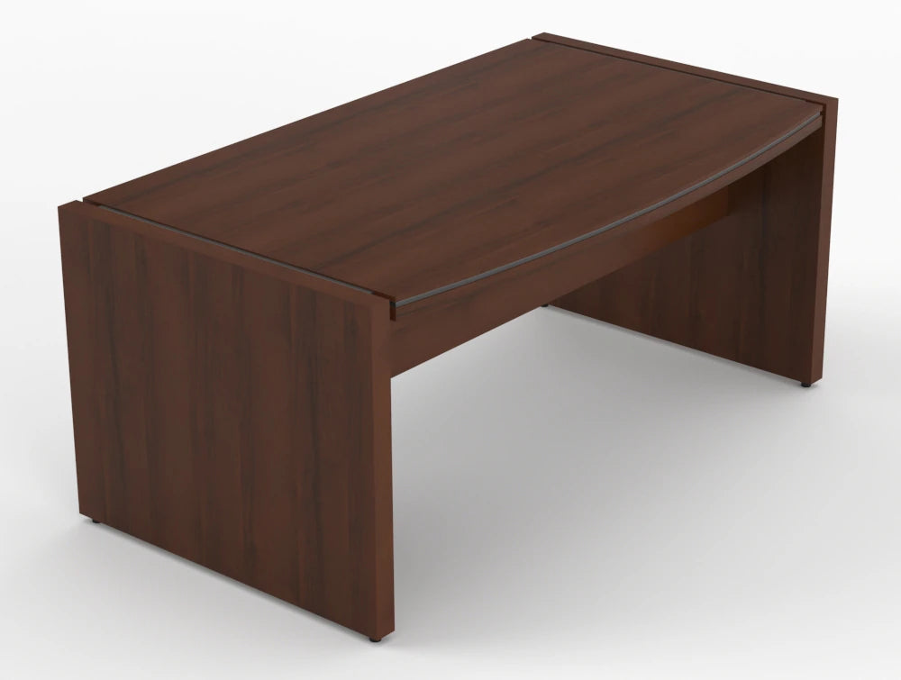 Status Executive Desk Lowland Walnut Finish 1700Mm