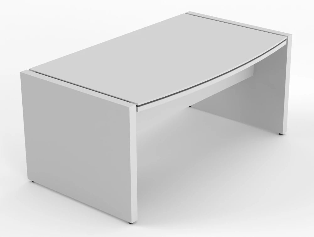 Status Executive Desk White Pastel Finish 1700Mm