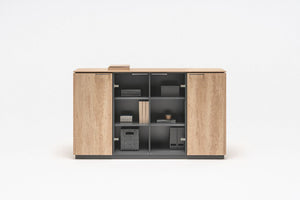 Status Executive Low Storage with Glass Doors 5