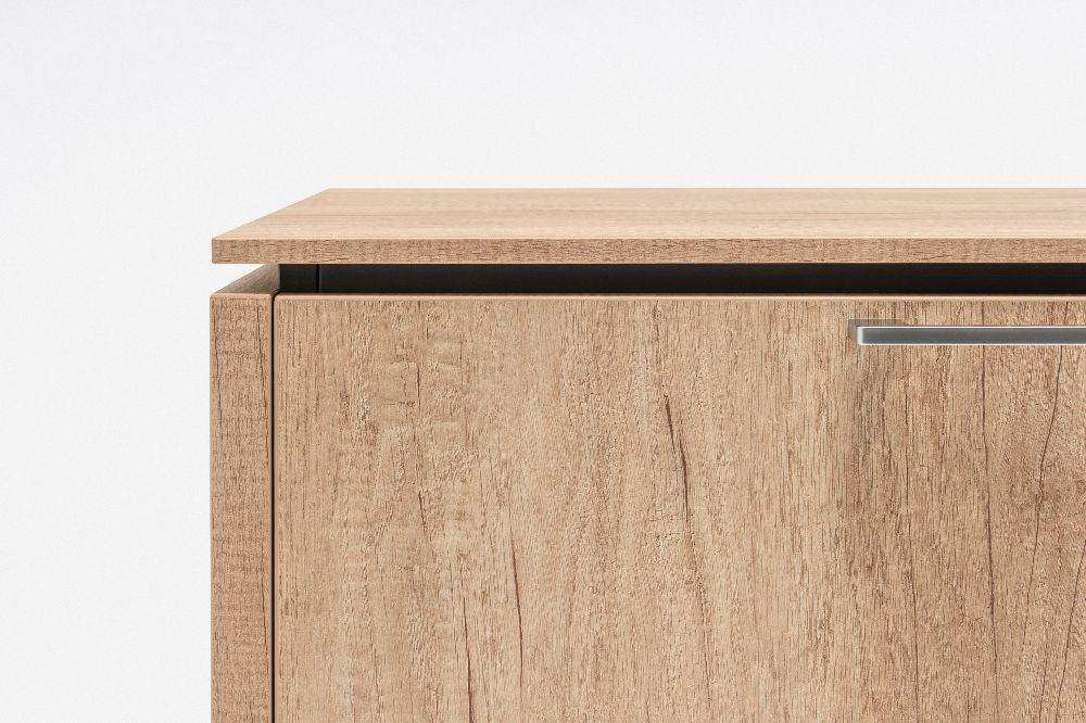 Status Executive Low Storage with Glass Doors Detail 2