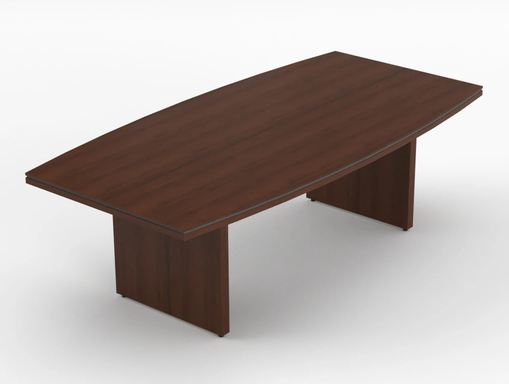 Status Executive Meeting Room Table 2400Mm Lowland Walnut Finish